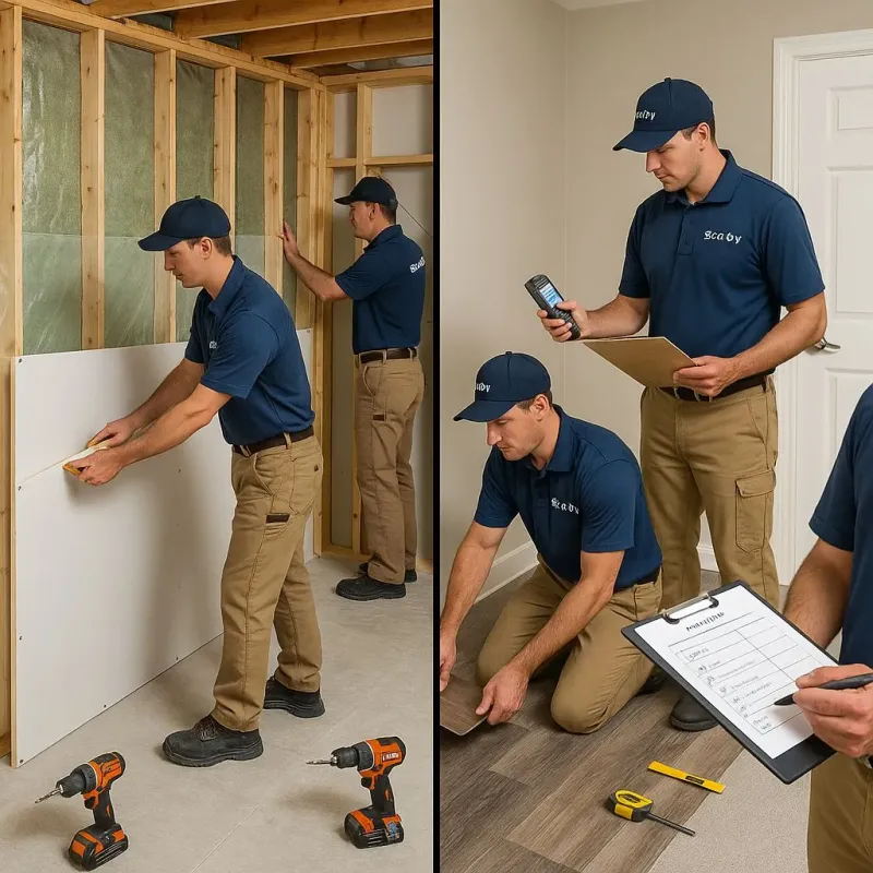 Repairs and Reconstruction process in Shoreacres, TX